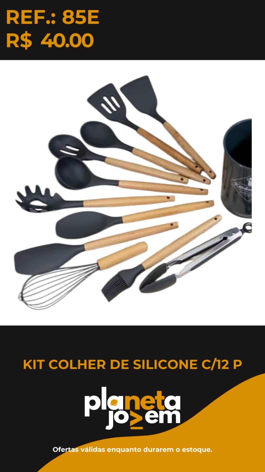 Kit Colher De Silicone C/12